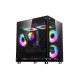 PC Power Ice Cube Desktop Gaming Casing (Black)
